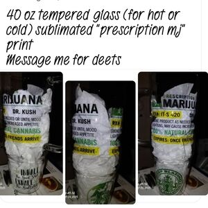 Tempered Glass Coffee Mug with Prescription Print